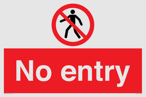 No entry